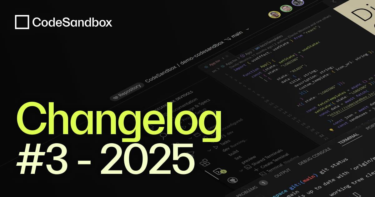 Private preview support, auto-wake & CodeSandbox SDK improvements